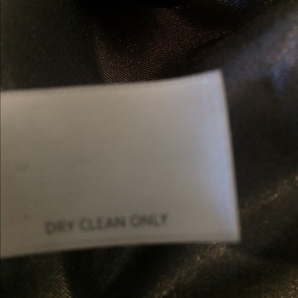 Black Recycled Wool Trench Coat Size Medium - Picture 7 of 16